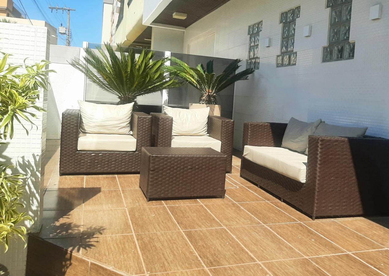 Ampla Cobertura Na Praia Do Mar Grosso Laguna Exterior photo